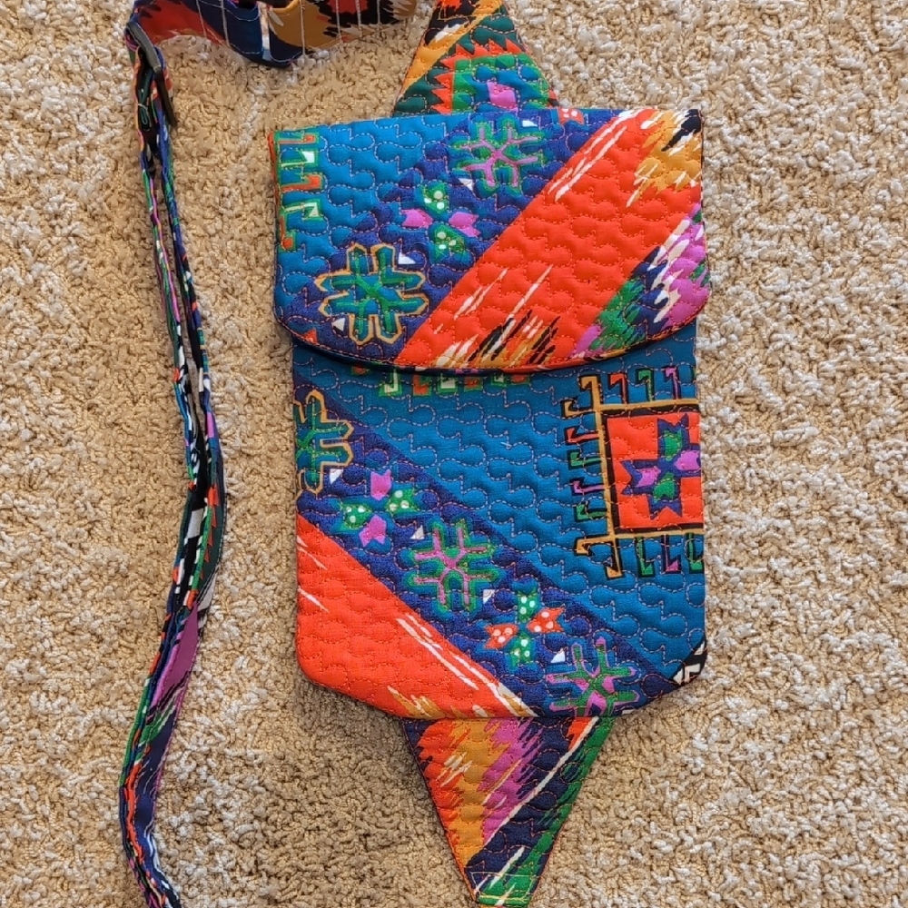 Hand Crafted Multicolor Crossbody Bag